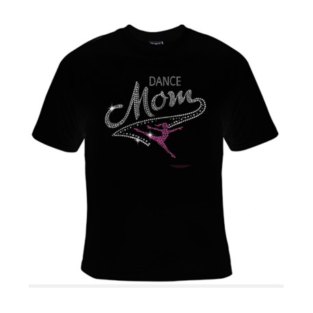 Dance Mom Rhinestone Tee (Short/Long Sleeves)