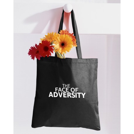 12oz Face of Adversity Tote Bag
