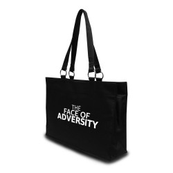 Face of Adversity Large Tote Bag